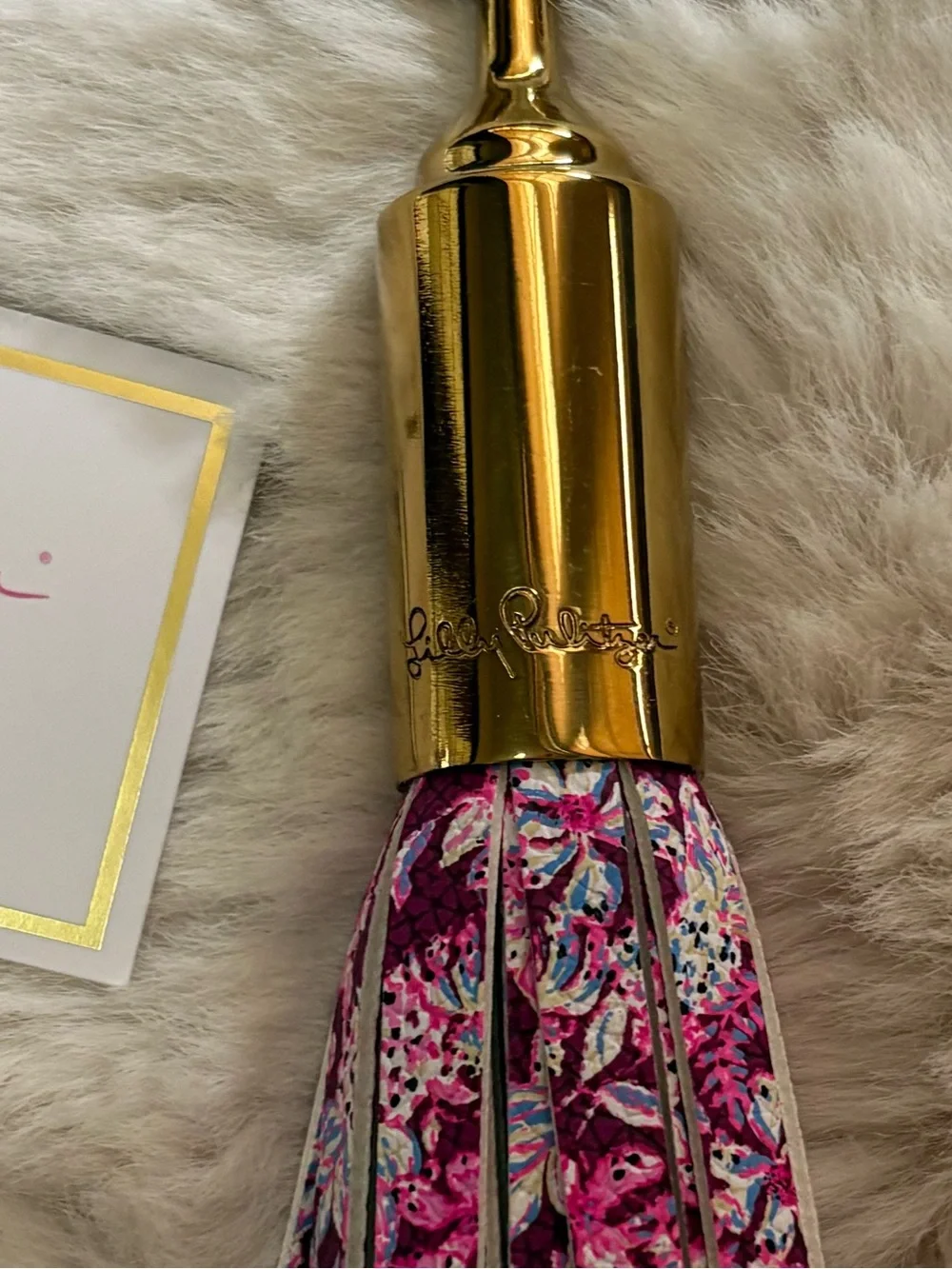 Lilly Pulitzer Tassel Bottle Opener NWT